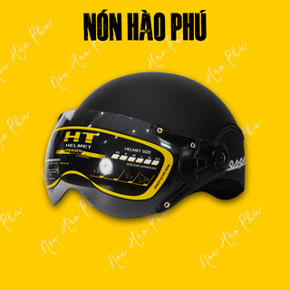 Mũ bảo hiểm VES.P.A DA có kính gập lên gập xuống cho nam nữ che bụi CHÍNH HÃNG | NÓN CAO CẤP ảnh 3