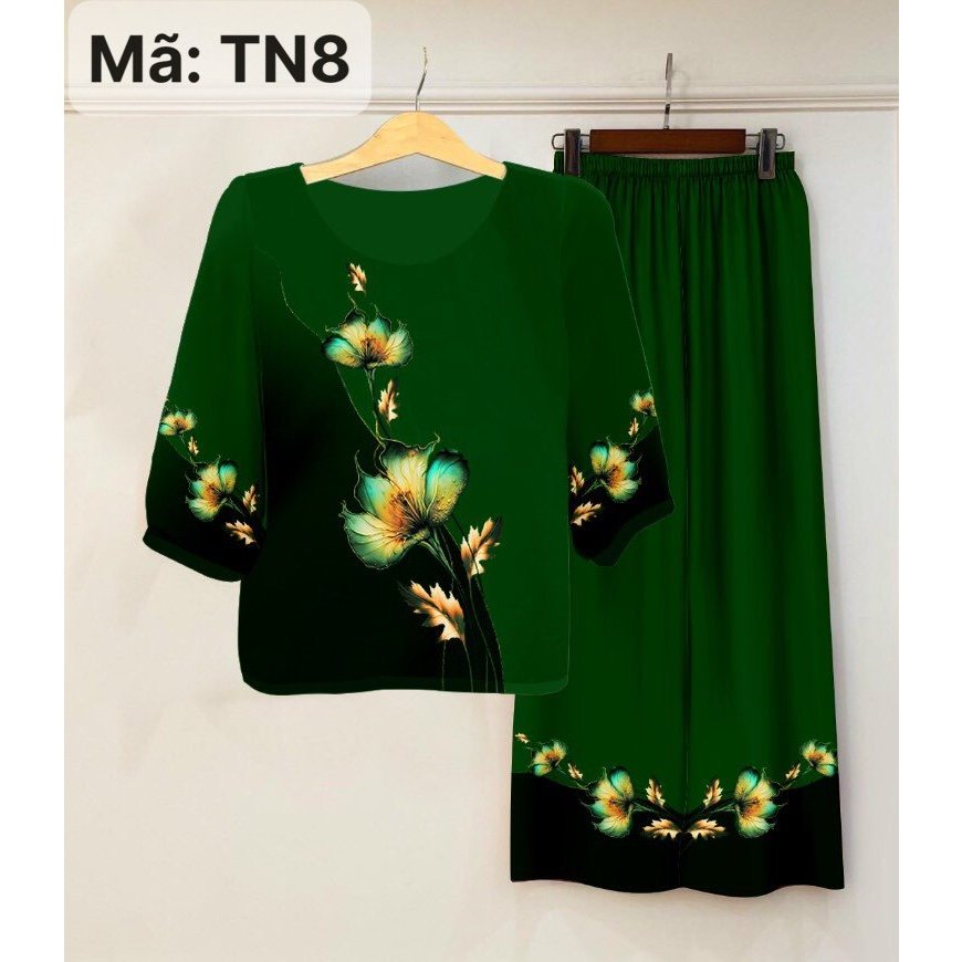 SÉT LỤA TRUNG NIÊN CAO CẤP LOẠI 1 MỀM MỊN, THOẢI MÁI, MÁT MẺ VÀ SANG ...