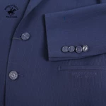Beverly Hills Polo Club - Áo Blazer 2 Lớp Nam Slim Fit Navy Trơn - BZMSLS23V008 — ảnh 5