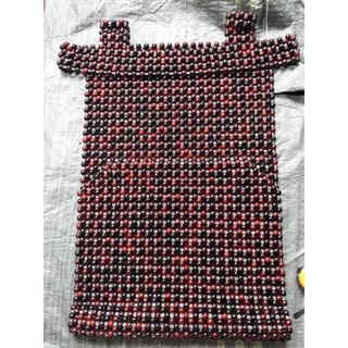 Lót đệm hạt gỗ Trắc Cao cấp cho xe Ô TÔ - Ghế Văn Phòng - ghế chơi game hàng đan Kỹ dây dù giá tại xưởng Nhị Khê