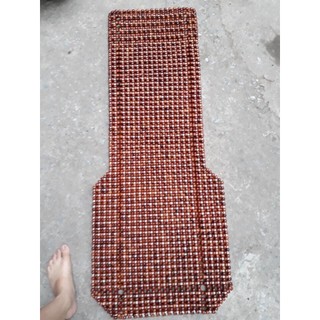 Lót đệm hạt gỗ Hương Cao cấp cho xe Ô TÔ - Ghế Văn Phòng đan Kỹ dây dù giá xưởng Nhị Khê