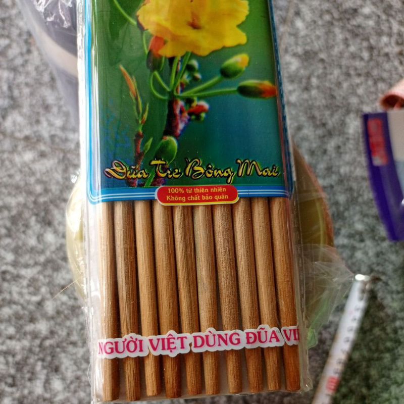Combo 50 Đôi Đủa Tre Rẻ Chất Lượng Cao