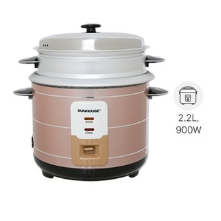 Nồi cơm điện Sunhouse 2.2 lít SHD8135-Chính Hãng trưng bày 98-99%.công nghệ nấu 1D bảo hành 12 tháng