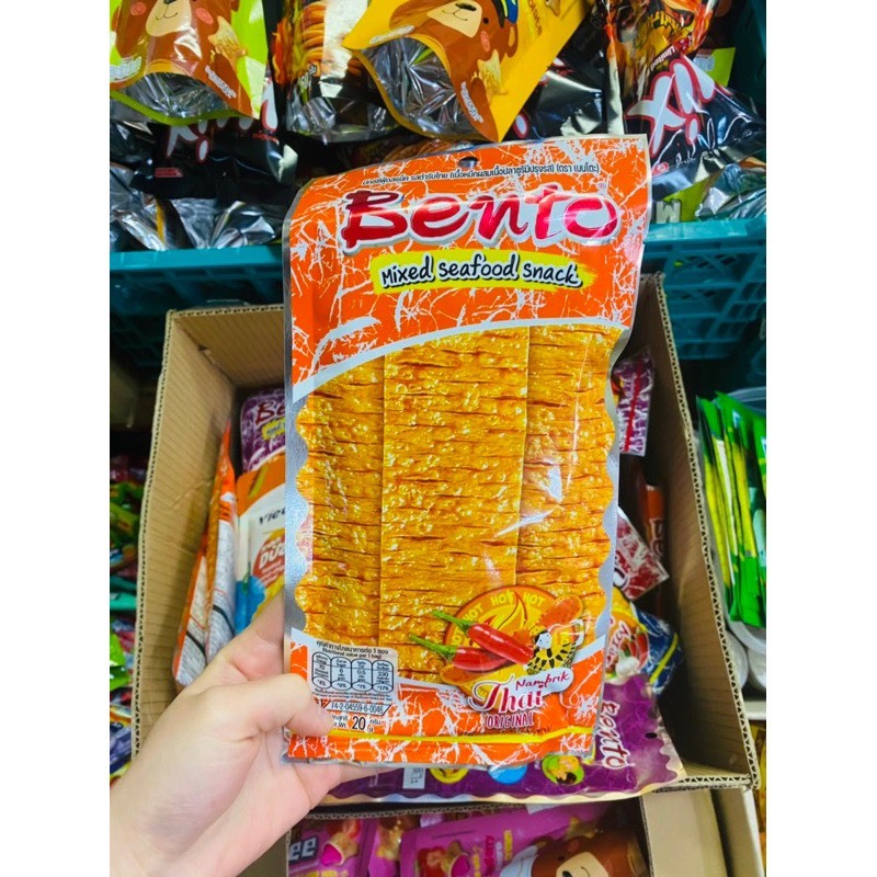 Gói To 20Gr Mực Bento Thái Lan Tẩm Vị Siêu Ngon Các Màu.