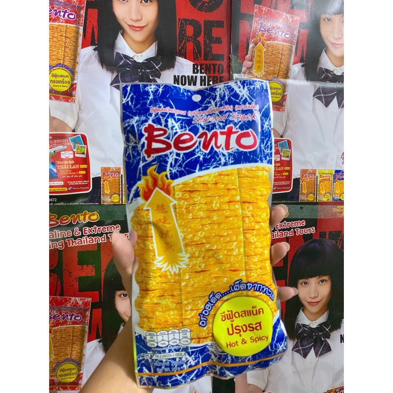Gói To 20Gr Mực Bento Thái Lan Tẩm Vị Siêu Ngon Các Màu.