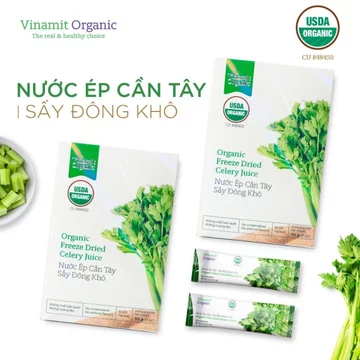 Nước Ép Cần Tây Sấy Đông Khô VINAMIT 30G