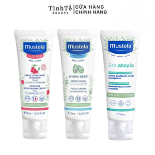 Kem dưỡng da mặt cho bé Mustela cho da thường | da chạm thể tạng (viêm da cơ địa) | da nhạy cảm 40ml
