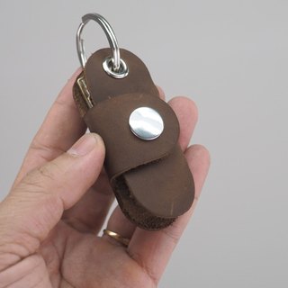 Key Chain Cover Leather. Bao da chìa khóa bảo vệ chống trầy xước các vật dụng bên trong túi