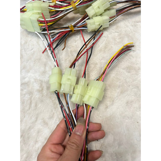 Combo 10 Giắc cắm đực cái 2,3,4,6 chân.