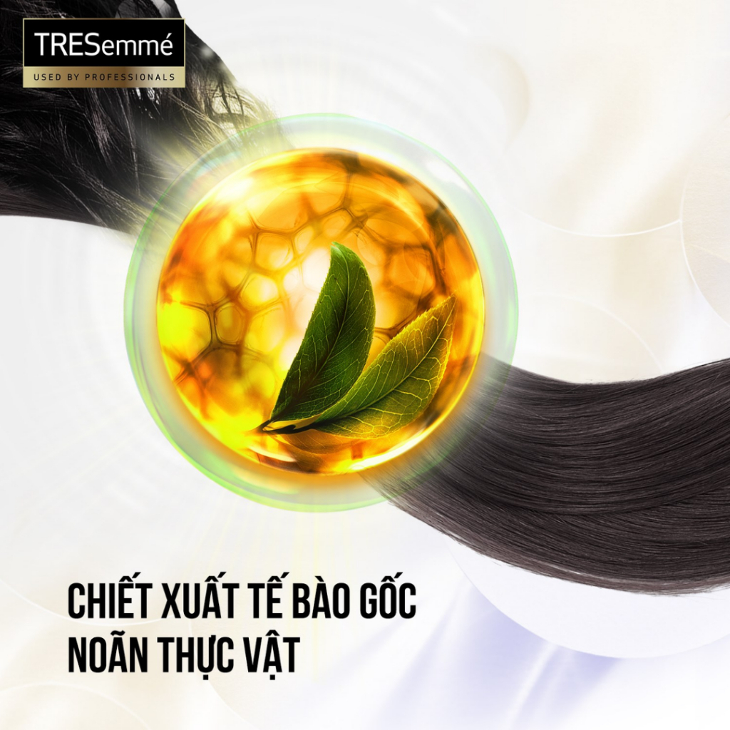 Combo Dầu Gội, Dầu Xả TRESEMME Keratin Smooth Thái Lan 370ml Dưỡng tóc khô xơ rối, Suôn Mượt