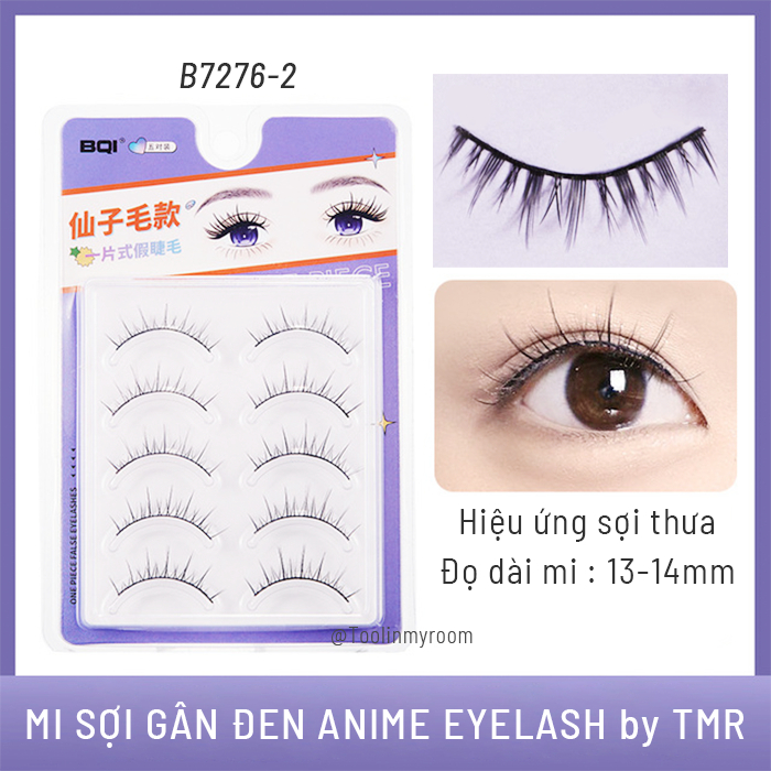Mi Giả Tự Nhiên TMR Eyelash Giúp Mắt To Tròn bao gồm lông mi giả tách ...