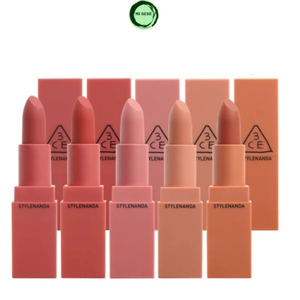 Son Thỏi 3CE Matte Lip Color Mịn Lì Lâu Trôi 909 220 222 227 228 3.5g ...