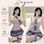 CP14 Bộ đồ Cosplay học sinh, thư ký, đồ ngủ ren kèm cà vạt, tất gợi cảm quyến rũ CP14