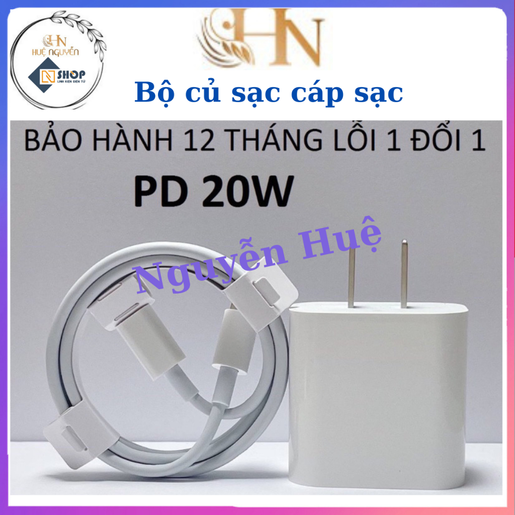 Sạc nhanh PD 20W Không Nóng Máy ,An Toàn Ổn Định bảo hành 12 tháng PKT