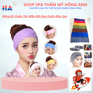 Băng Đô Quấn Mẫu Mã Đẹp, Khăn Quấn Tóc Đủ Màu | Chuyên Dùng Cho Cá Nhân Spa Thẩm Mỹ Viện