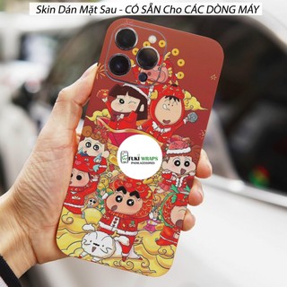Tấm dán Skin Mặt sau - Ốp Lưng Mẫu Shin MS03 Dành cho 15 pro max,14 pro max,13 pro max,12 pro max- FukiShop