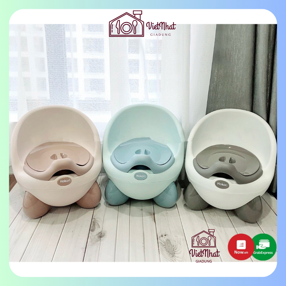 Bô Gấu Hokori cho bé Bô vệ sinh cao cấp Nhựa Việt Nhật 5458