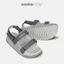 SANDANI Giày Sandal Nữ Quai Ngang Dây Dù, Đế Êm Chống Trơn, Màu Ghi (Size 36-40) - BẢO HÀNH 1 NĂM