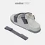 SANDANI Giày Sandal Nữ Quai Ngang Dây Dù, Đế Êm Chống Trơn, Màu Ghi (Size 36-40) - BẢO HÀNH 1 NĂM
