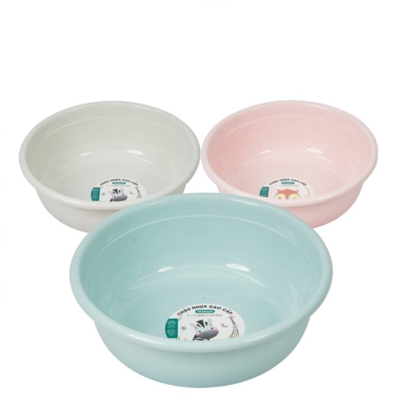 Chậu Nhựa 5T5 HOROKI 2527, Thau Nhựa Tắm Cho Bé Cao Cấp
