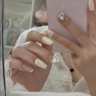NANTY Nailbox thiết kế dính đá móng ngắn cho nữ M205