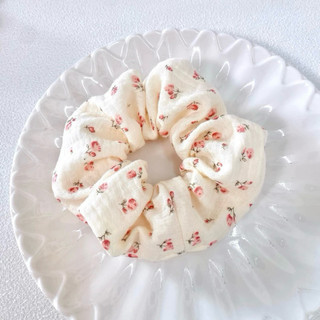 [Handmade] Scrunchies buộc tóc Muslin cao cấp họa tiết dễ thương hot trend