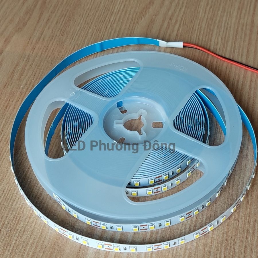 Cuộn 5m LED dây dán 12V  2835 Trắng / Vàng / Trung Tính - 120 LED/mét  CHƯA BAO GỒM NGUỒN