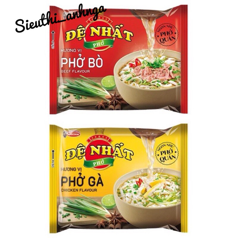 Combo 5 Gói / 10 Gói Phở Đệ Nhất 65g | Shopee Việt Nam