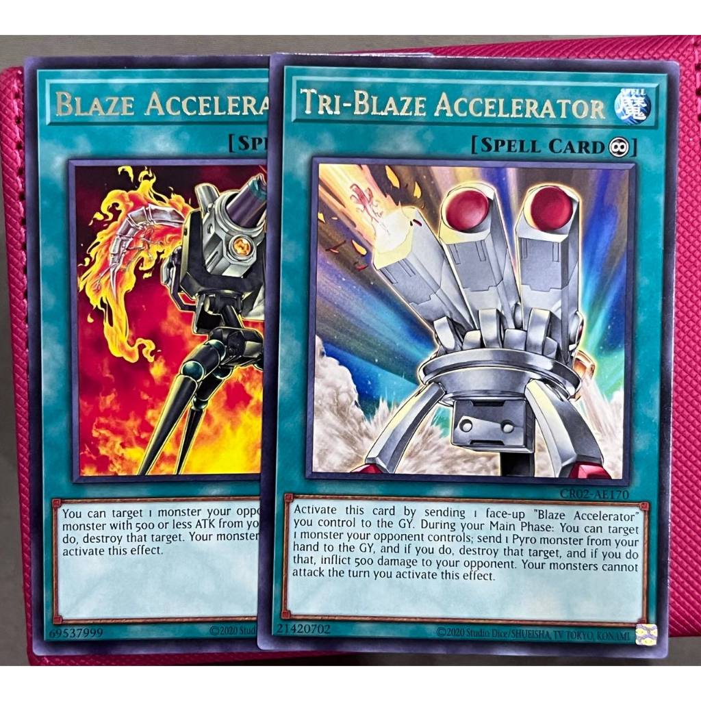 [YGO Edison] Thẻ bài Yugioh: (Combo) Blaze Accelerator + Tri-Blaze ...