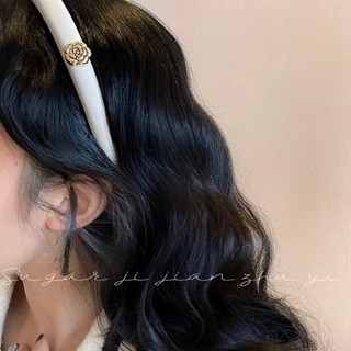 Cài tóc nữ nụ hoa trà cỡ nhỏ phong cách thời trang Hàn Quốc retro