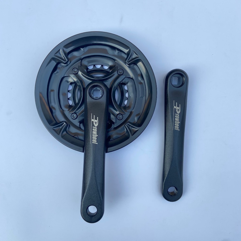 Kurbelgarnitur Mountainbike - 24/34/42T Hartstahl Für 21-27 Gang