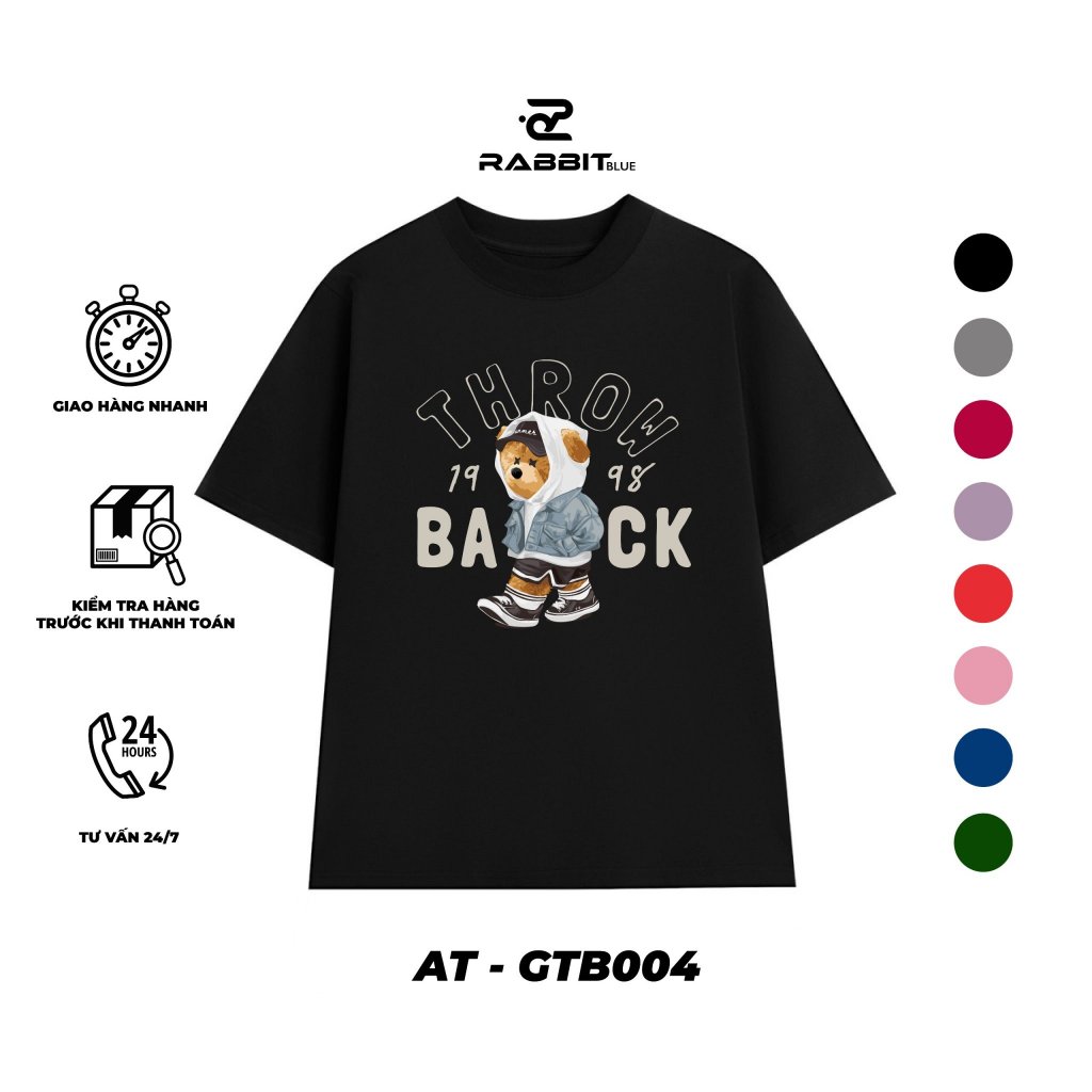 Áo Thun Gấu Unisex    AT- GTB004