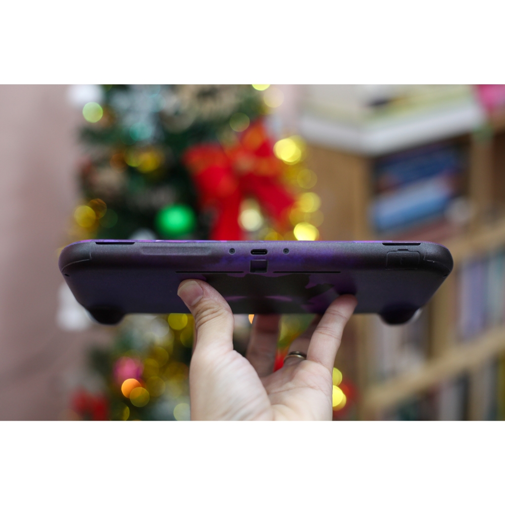 Skin decal dán Nintendo Switch Lite mẫu Pokemon Gengar (đã cắt sẵn, dễ dán)