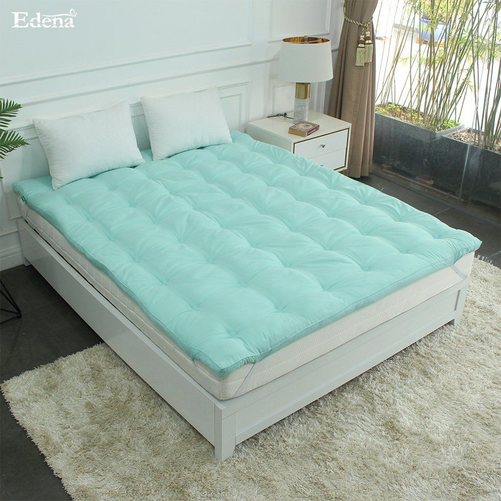 Ảnh Topper Edena phiên bản màu Xanh Ngọc, êm ái, bồng bềnh, như ngủ khách sạn 5 sao 3