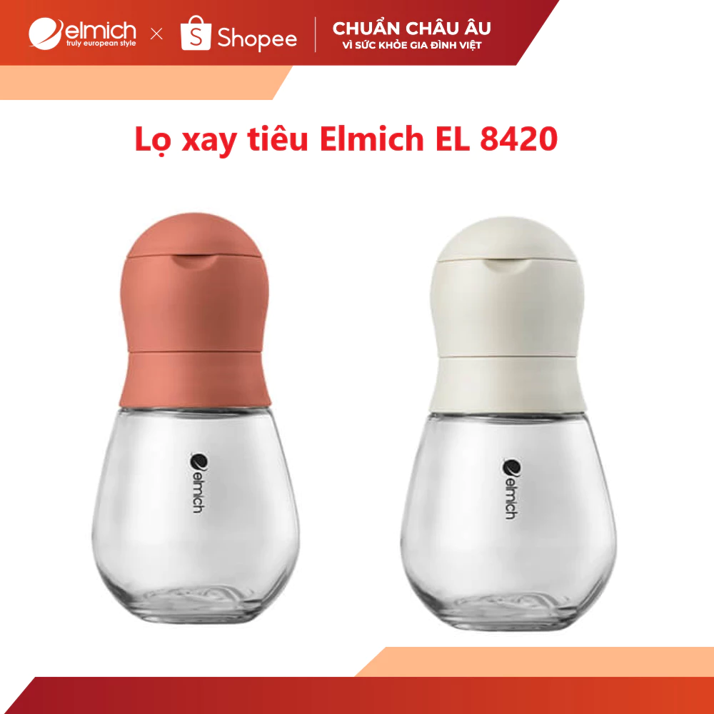 Lọ xay tiêu Elmich EL-8420 - góc chụp sản phẩm