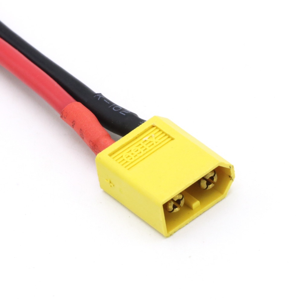 Đầu Nối XT60 đực Cái hàn sẵn Dây Silicone 11 CM 14AWG Cho Pin Lipo Rc chịu dòng cao