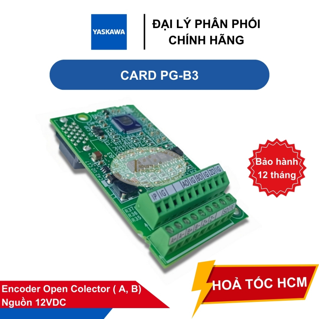 Card PG-B3 Yaskawa, dùng cho encoder xung A B | Shopee Việt Nam