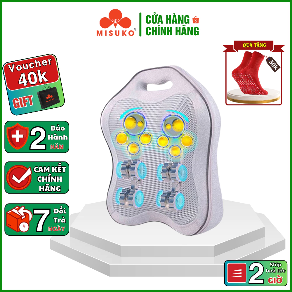 Máy massage lưng cổ vai gáy 4D MISUKO LA-96