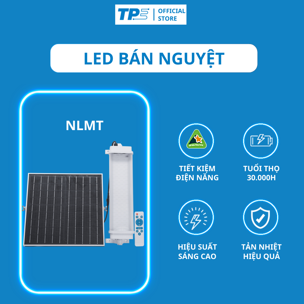 Đèn LED BÁN NGUYỆT NĂNG LƯỢNG MẶT TRỜI TPE 100w 200w 300w siêu rẻ tiết ...