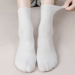[QUÀ TẶNG] Vớ Tất Cổ Trung Bamboo Sợi Tre Thiên Nhiên Kháng Khuẩn Khử Mùi Nam Nữ Unisex