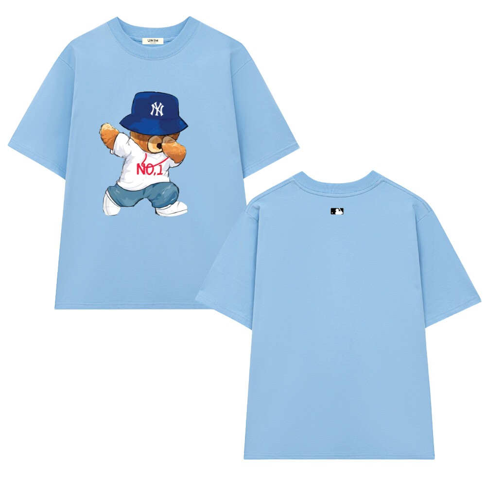 [VẢI 250 GSM] Áo Thun Gấu Giơ Tay NO1 Form Unisex Unim Store Vải Cotton 100% Cao Cấp Nhiều Màu - AP230