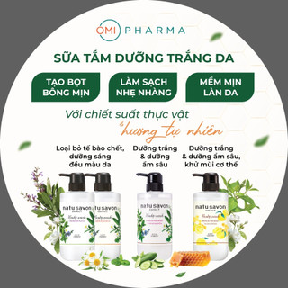Sữa Tắm Tạo Bọt Dưỡng Trắng Và Làm Mềm Mịn Da Softymo Natu Savon Nhật Bản (Nhiều Phân Loại)