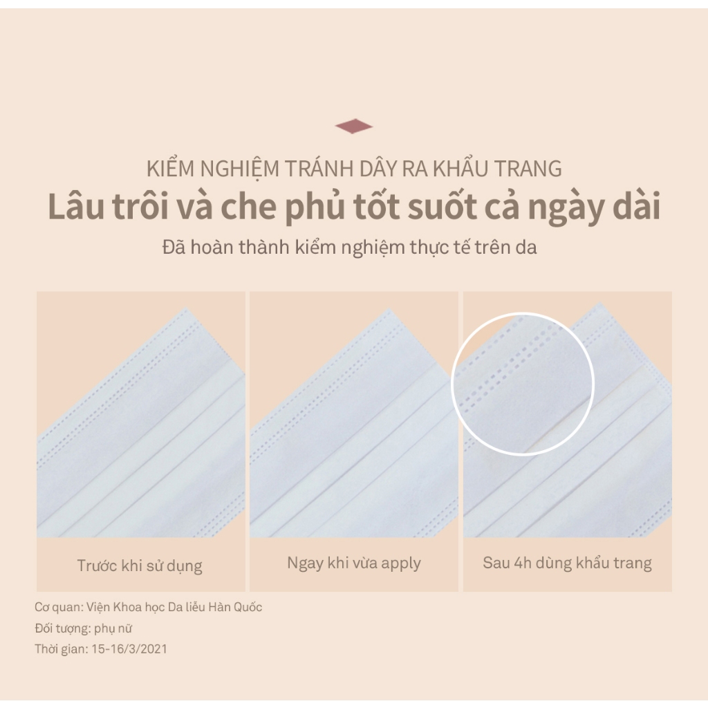 Ảnh Kem Nền Che Phủ Hoàn Hảo SPF30 PA++ hince Second Skin Foundation 40Ml 3