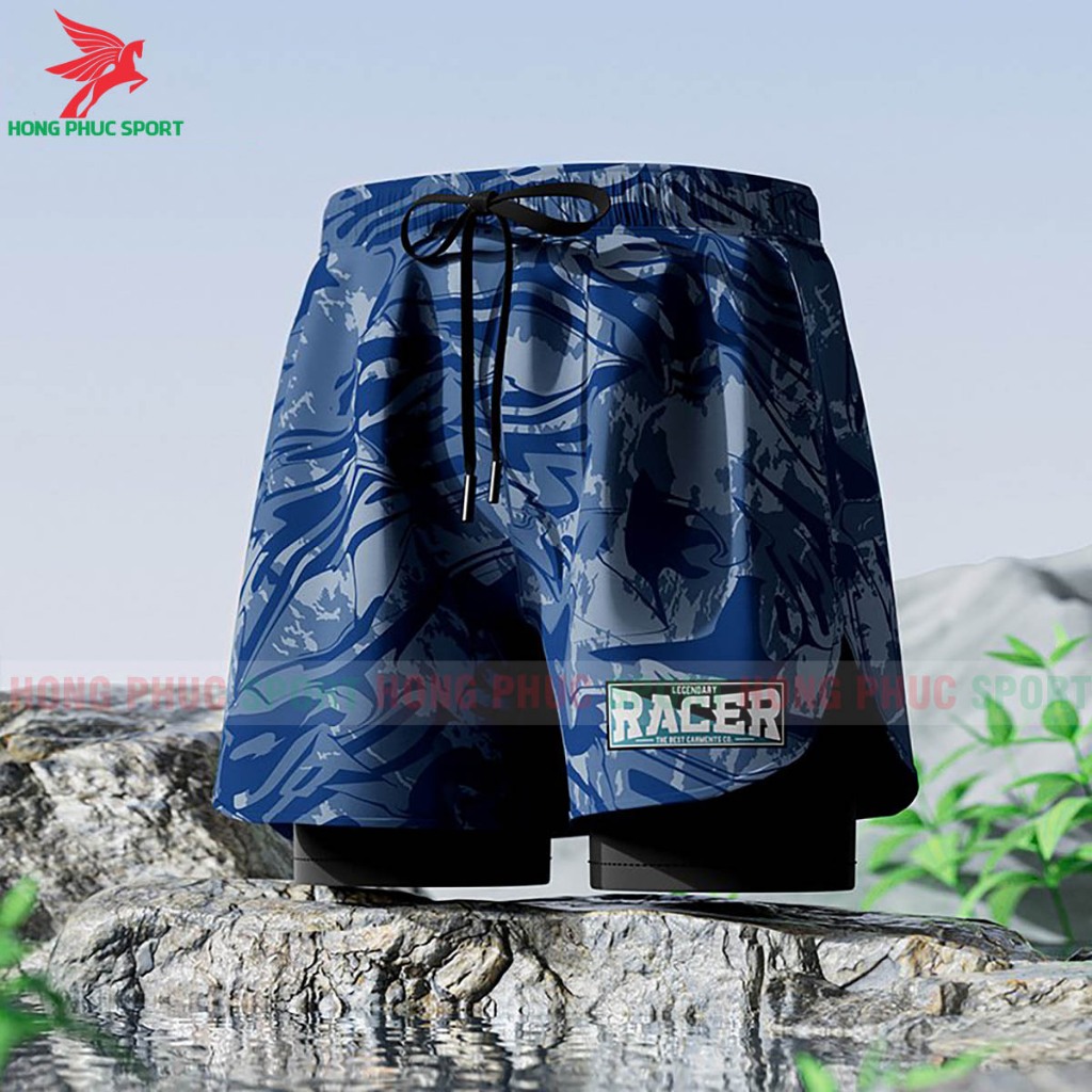 Quần Bơi Nam 2 Lớp YLike Chống Thấm Nước, Quần Đùi Nam Chơi Tennis, Bóng Rổ, Tập Gym, Chạy Bộ