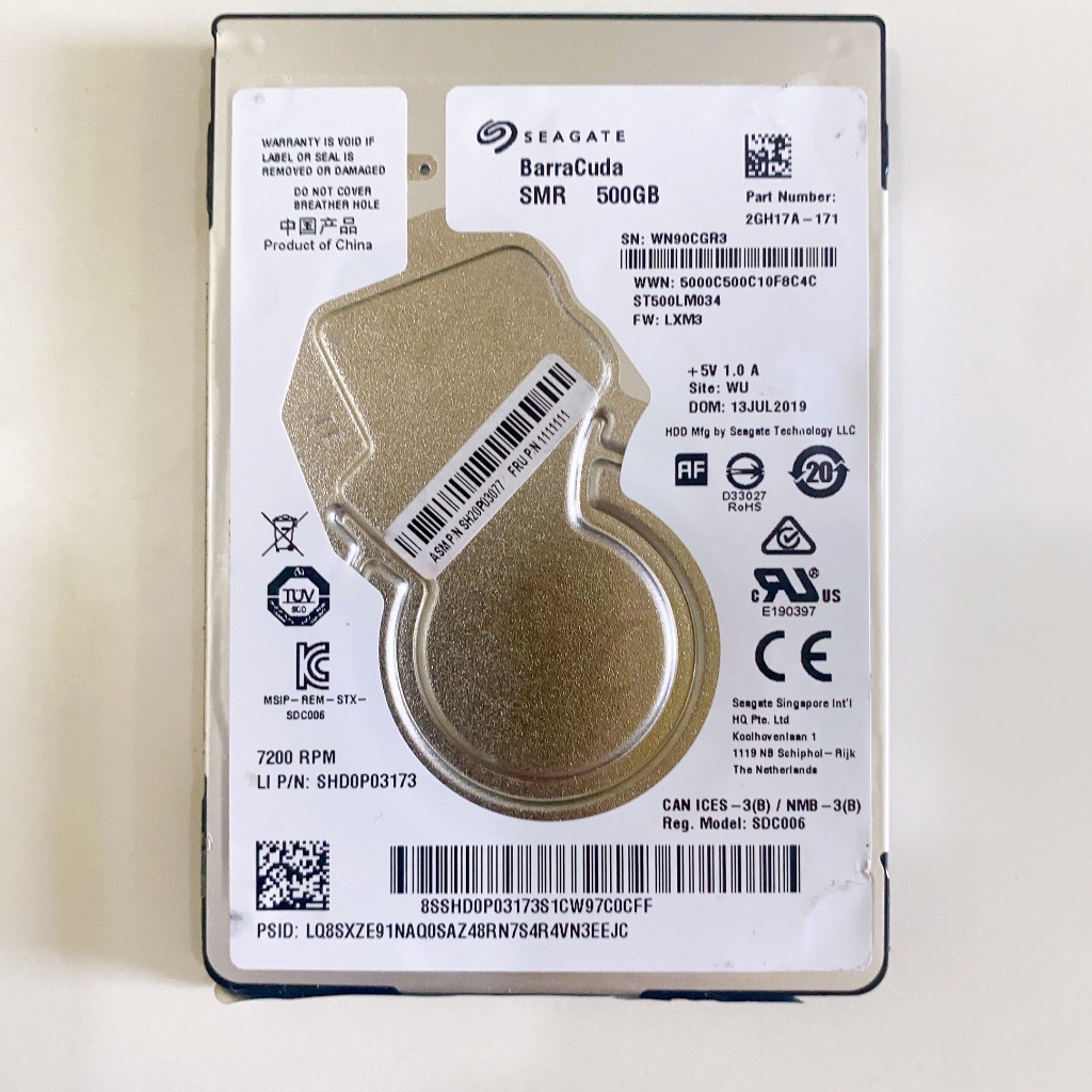 Ổ cứng HDD 2.5 inch - Box di động - 320GB | 500GB | 1TB cũ rẻ - BH 12 ...