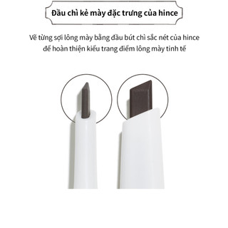Chì kẻ mày lì mịn, không lem hince Signature Brow Pencil ( Có kèm theo lõi thay thế) 0.2G