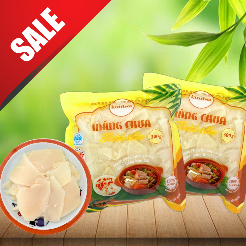 [MUA 2 GIẢM 20%] COMBO 2 Măng Chua Thái Sẵn - Gói 300g - OCCOP 5 SAO ...