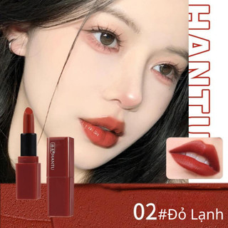 Son Thỏi Lì Hantu Bền Màu Mềm Mịn Môi Chống Thấm Nước Dưỡng Ẩm Môi Không Khô