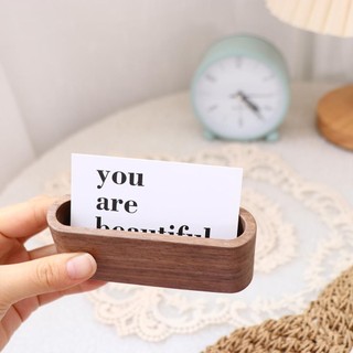 Kệ gỗ Đựng Thẻ Danh Thiếp Để Bàn Chất Lượng Cao cho văn phòng nhà hàng khách sạn