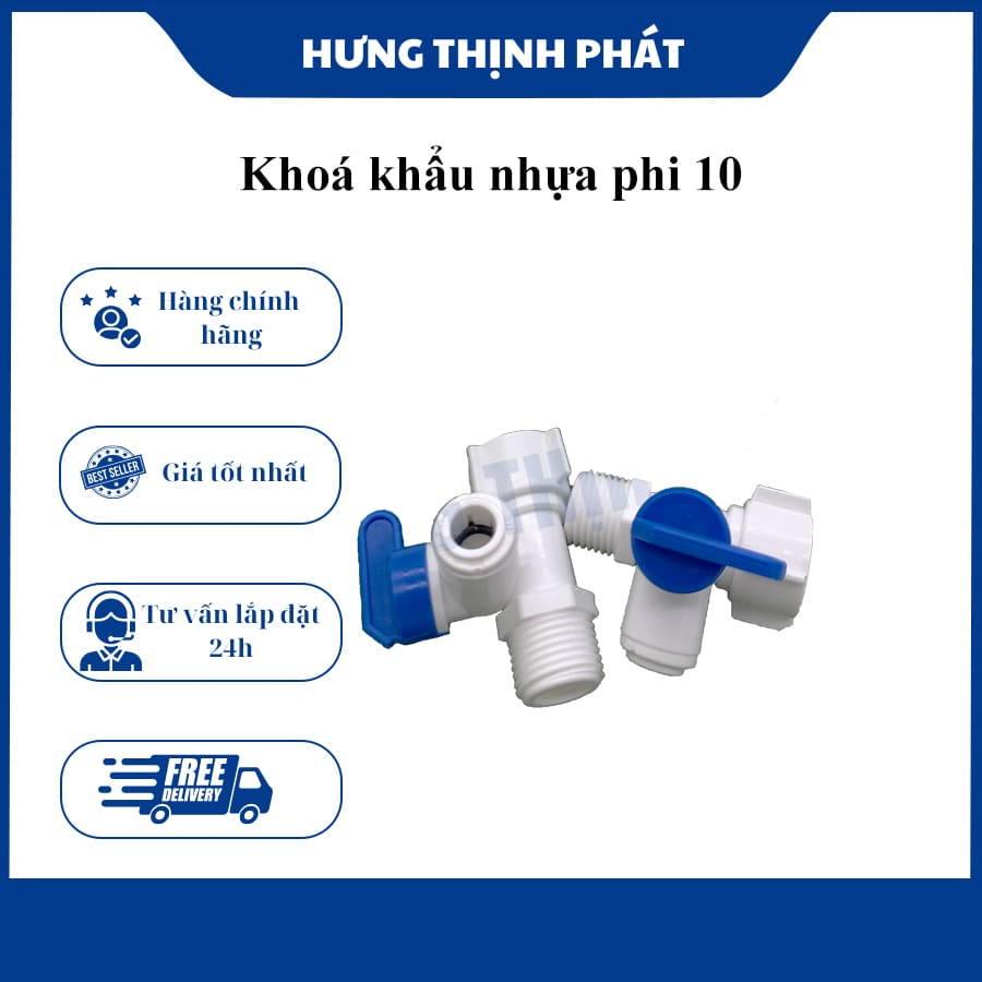 Khoá khẩu nhựa phi 10 (Bộ chia nước nguồn) | Shopee Việt Nam